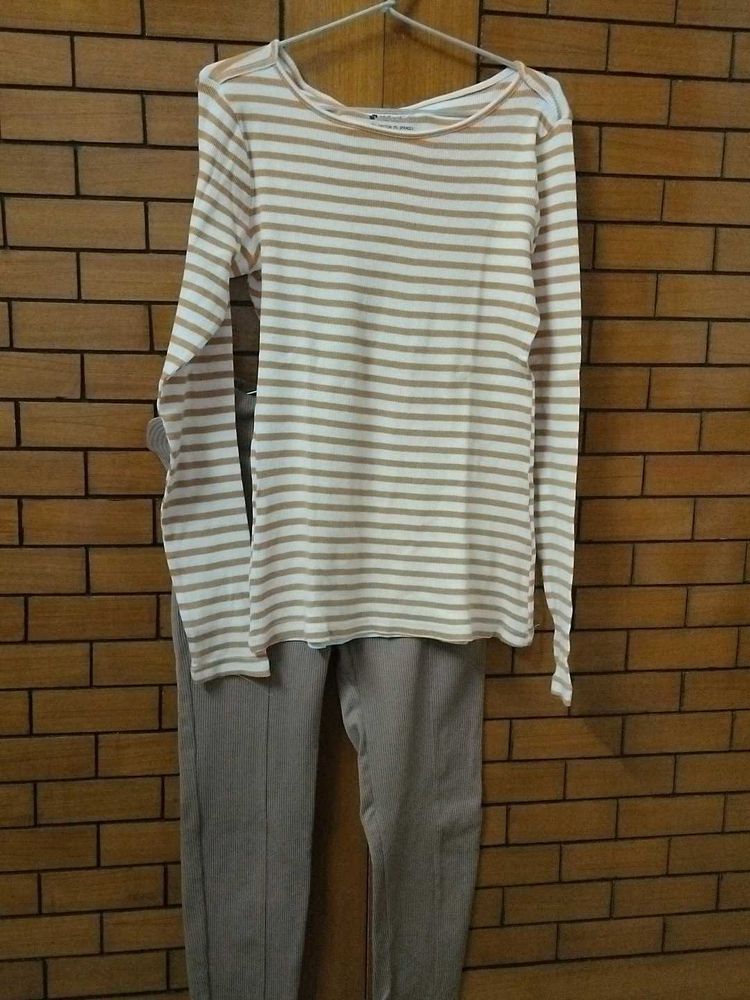 Combo Of Top N Jagging In Imported Fabric
