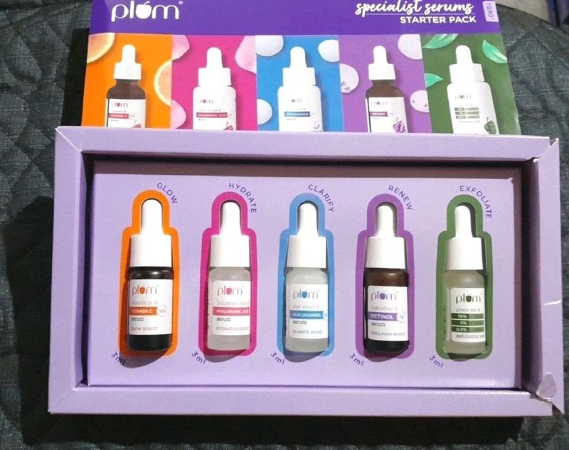Plum Specialist Serums - Starter Pack (Set of 5 Mi