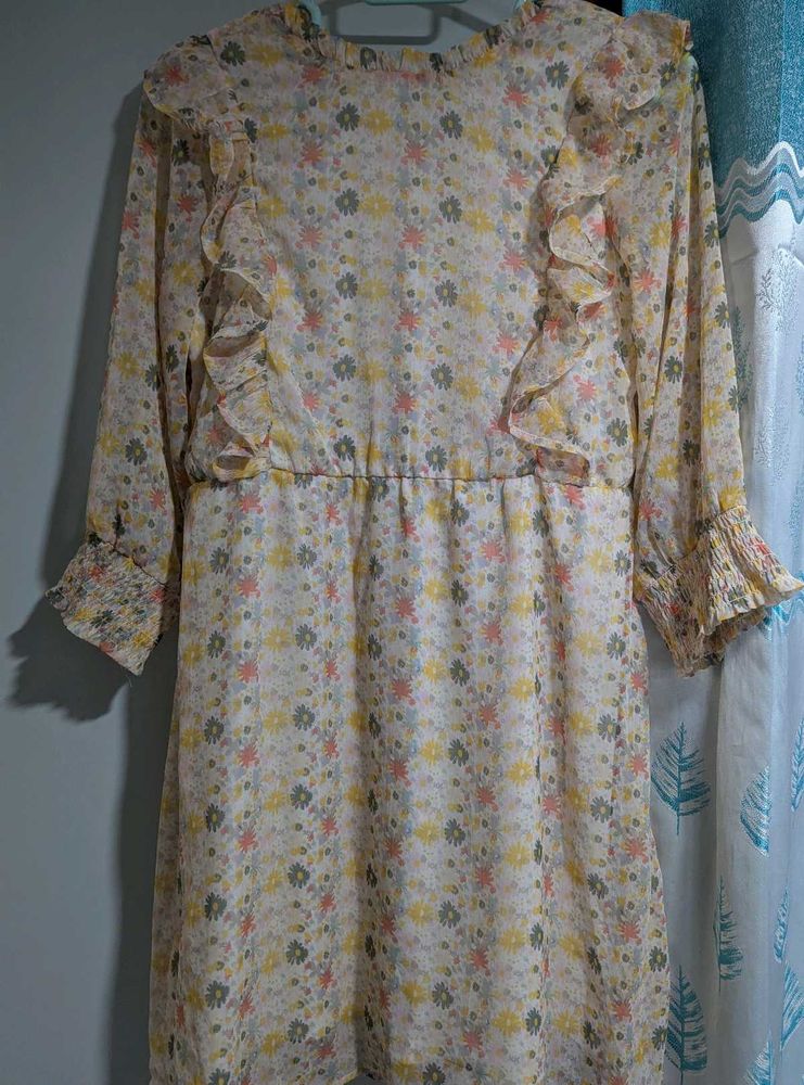 Mini Yellow Dress