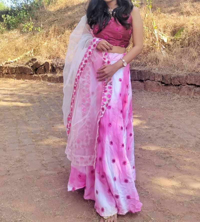 Stitched Lehanga With Blouse