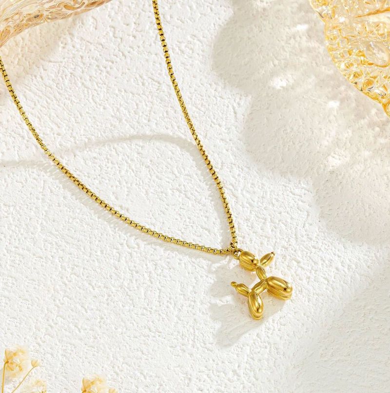 Balloon Dog Necklace