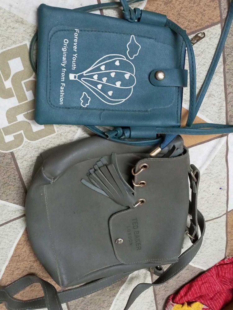 Set of Two Cute Shoulder Bags