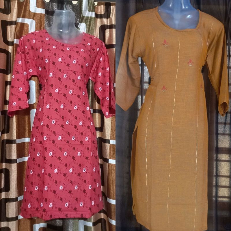 New Pack Of 2 Kurtis Combo Pac