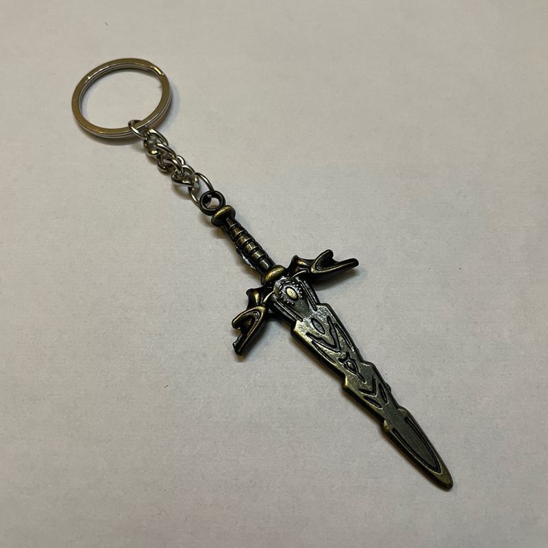 Metal Sword Keychain ( Premium Quality Key Chain )