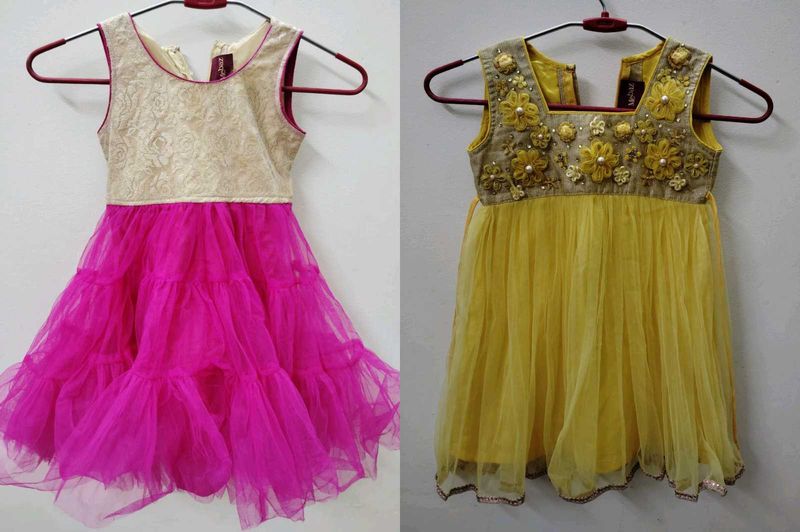 2-4 Year Girls&#39; Mebaz  Festive Dresses - Set of 2