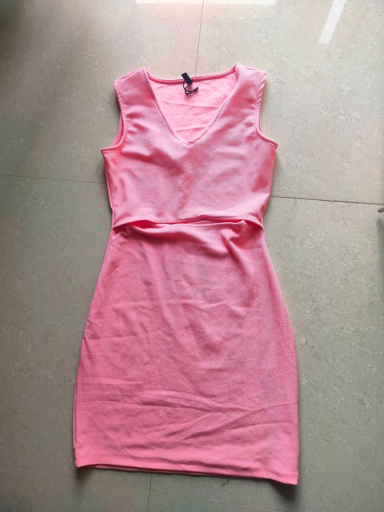PINK BODYCON DRESS