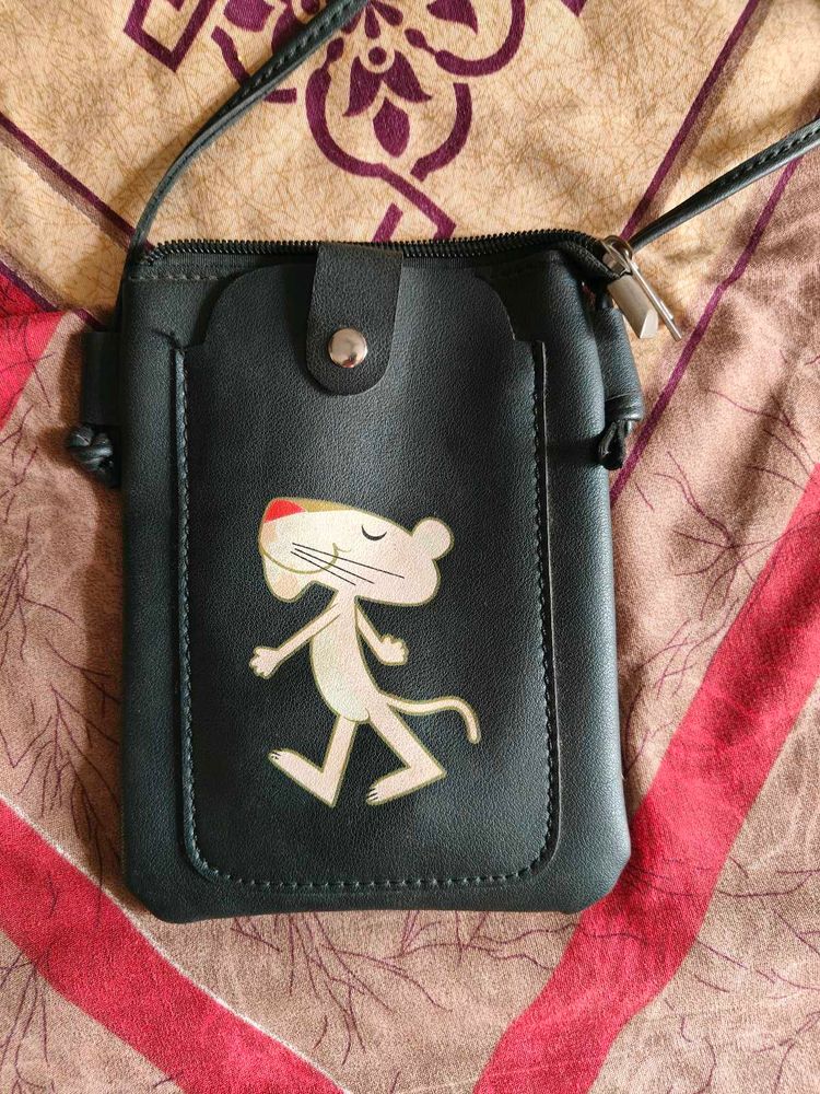Cute Black Pink Panther Sling