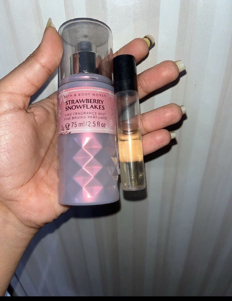 Bbw Strawberry Snowflakes 10ml sample