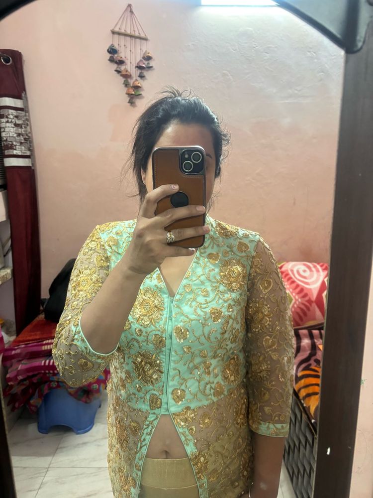 Front Cut Designer Dress