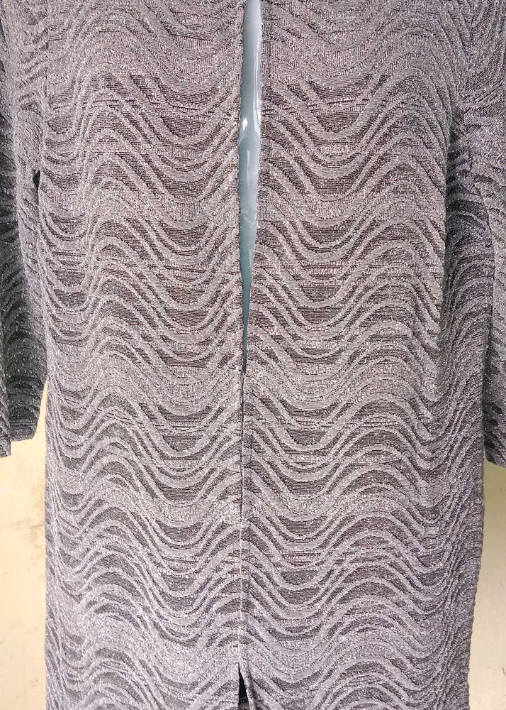 Sparkly Silver Cardigan