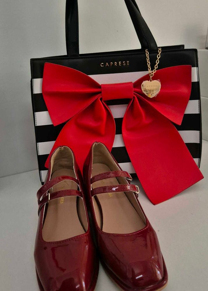 Love Block Red  Heels