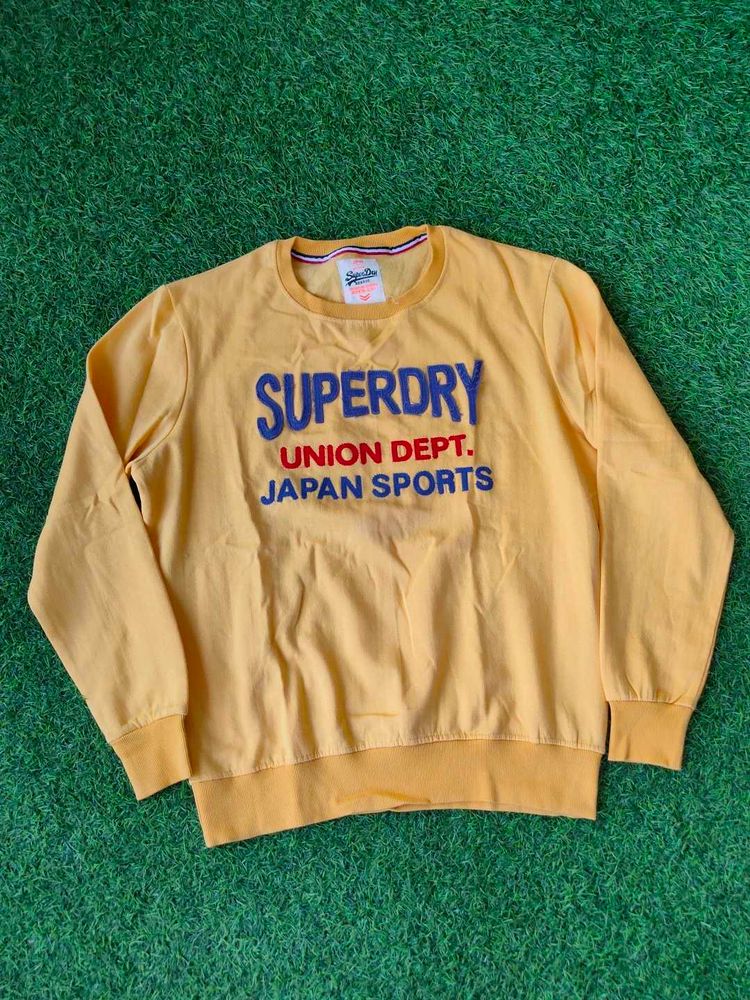 Superdry Yellow Sweatshirt