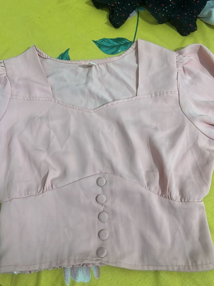 Cute Pink Blouse