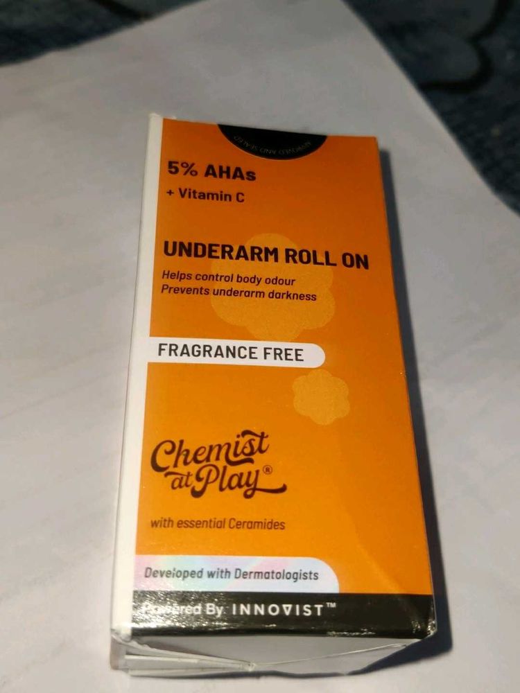 Chemist At Play 5% AHA Underarm Roll On