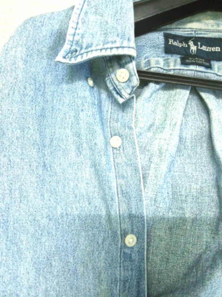 orignal denim ralph lauren shirt