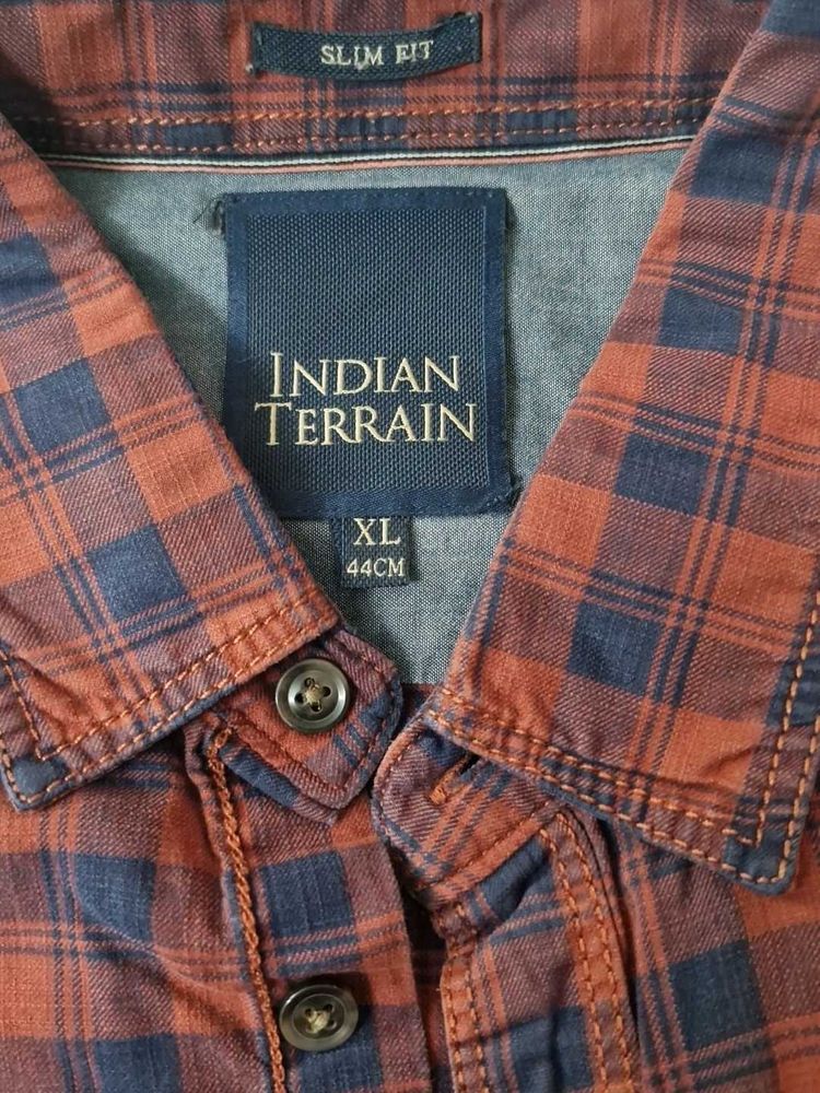 Indian Terrain Plaid Shirt