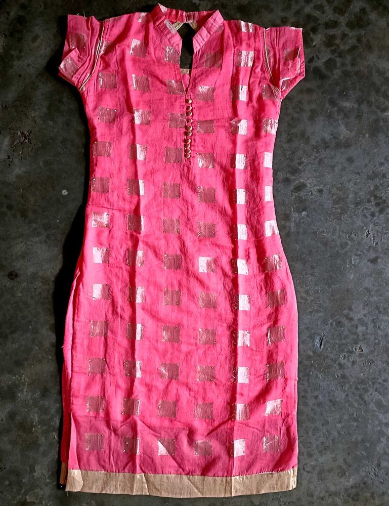 Chic Pink Ethnic Kurti