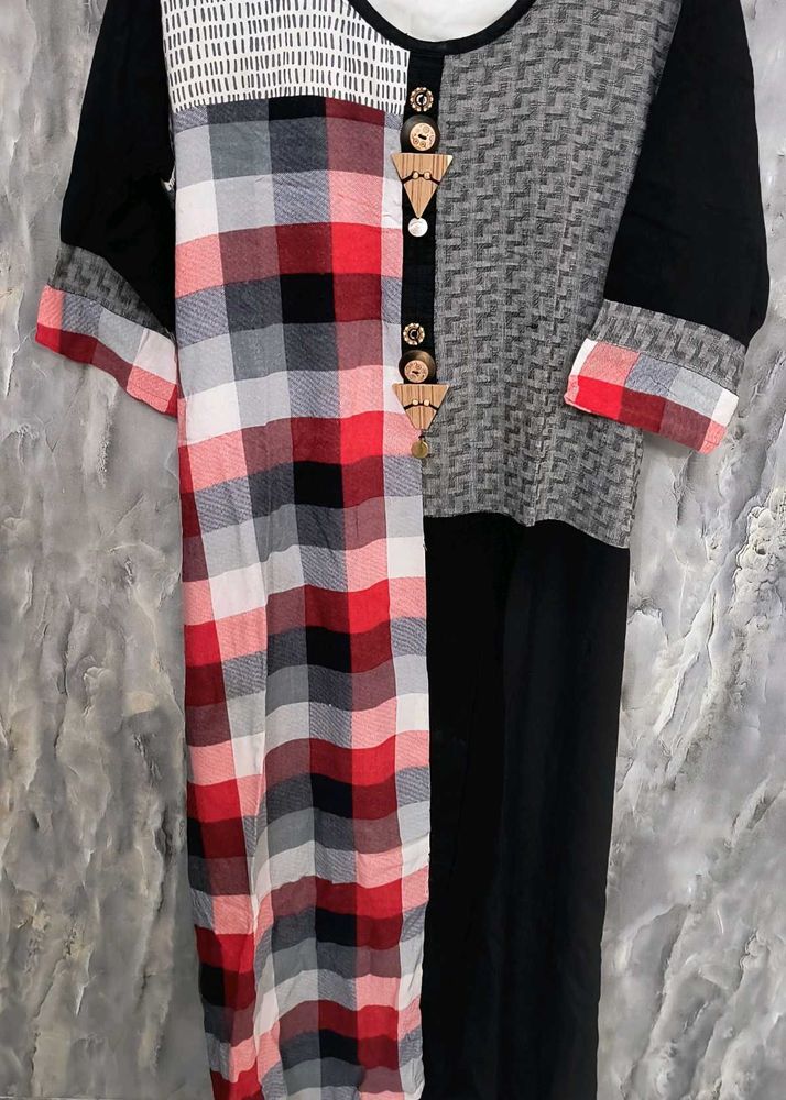 Stylish Patchwork Kurta