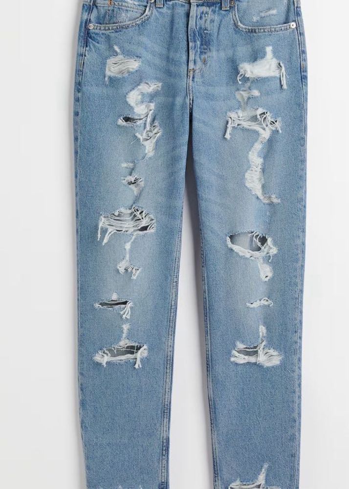 Ripped Jeans Blue H&amp;M