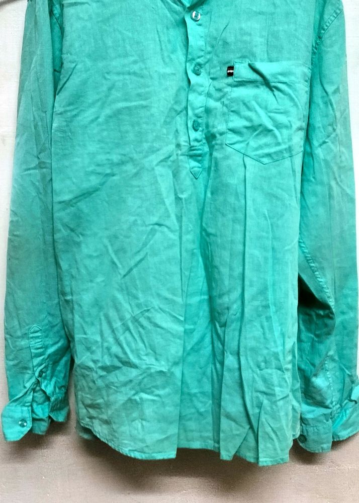 Highlander Cotton Linen Shirt Xl