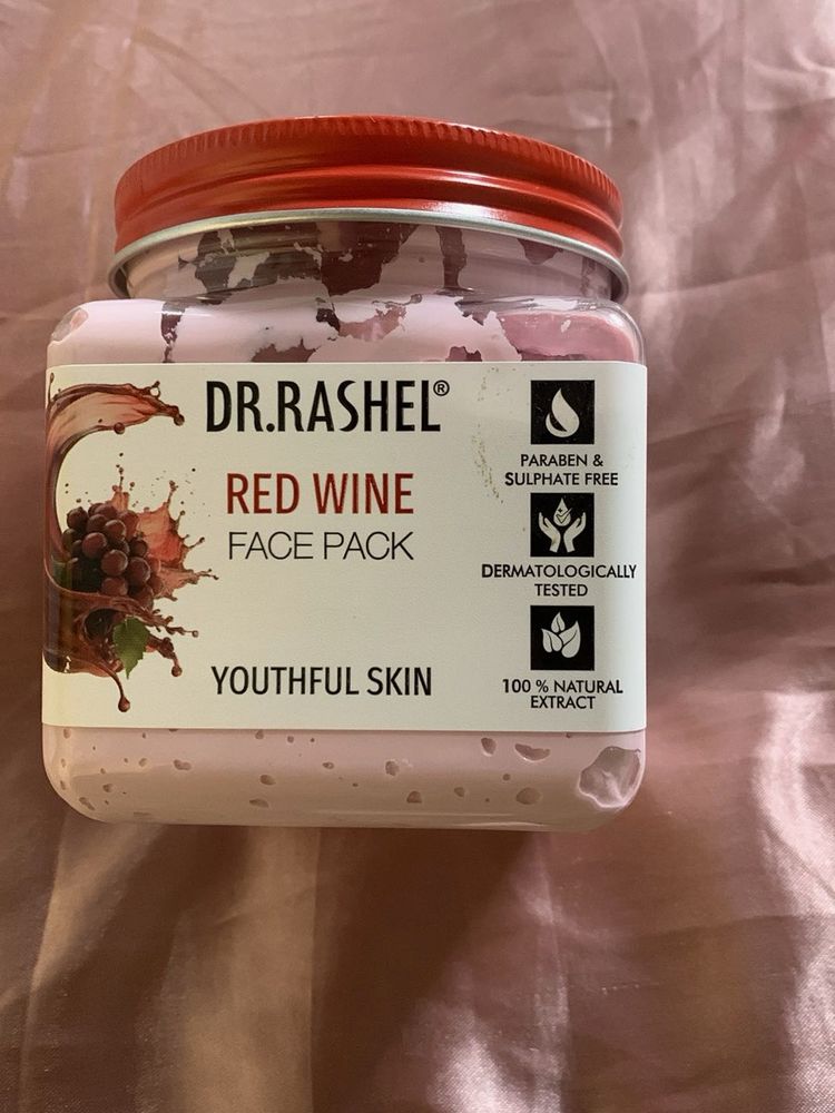 DR.RASHEL Red Wine Face Pack