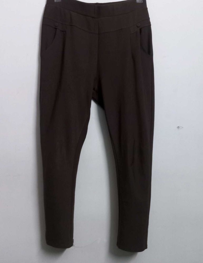 Comfortable Brown Formal Pant