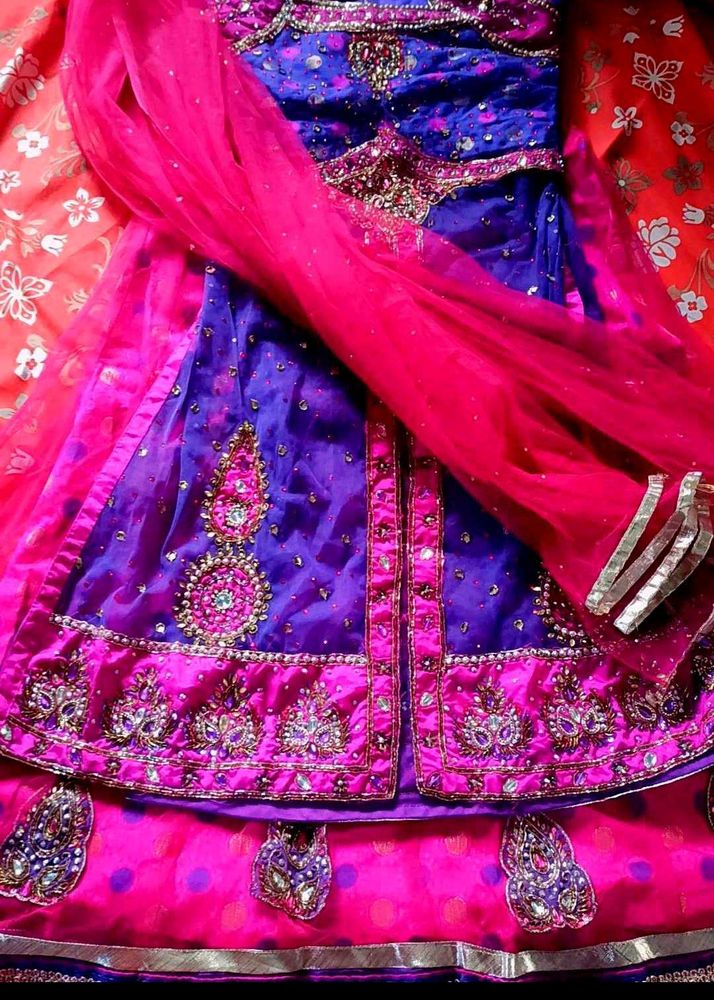 Wedding Indowestern full Body Work Lehenga Sets