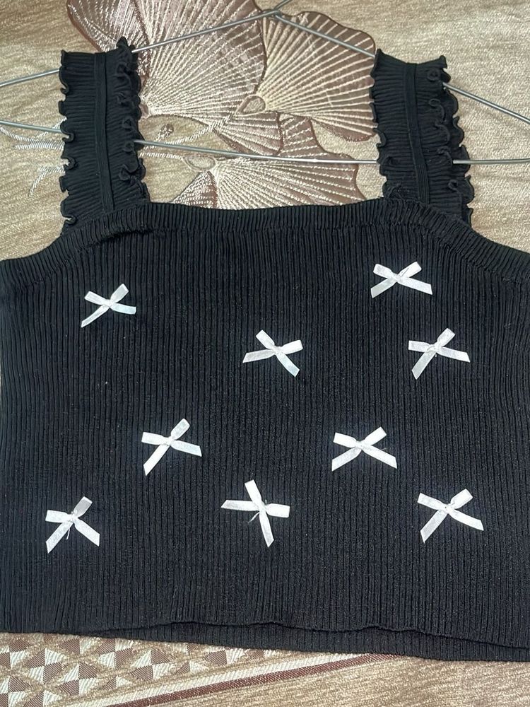 🎀 Pinterest Bow Tank Top
