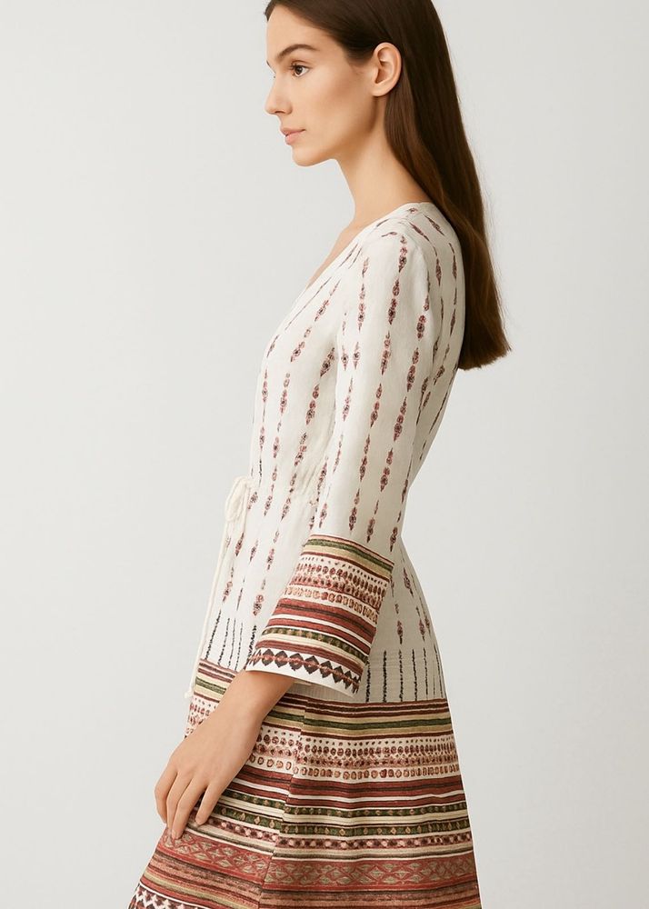 Boho Print Dress