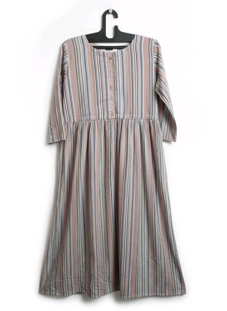 Striped Midi Dress