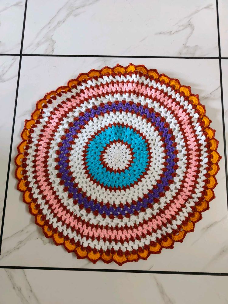 Crochet Mandala Rug