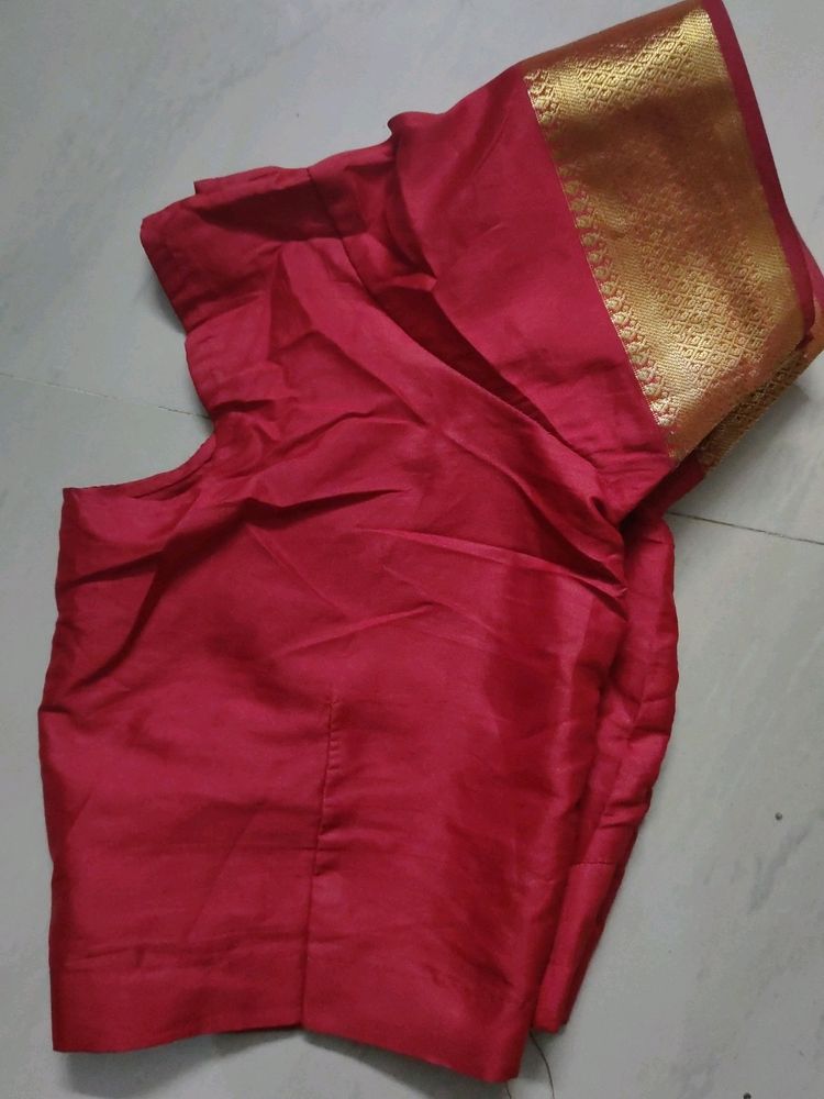 Red ♥️ Silk blouse