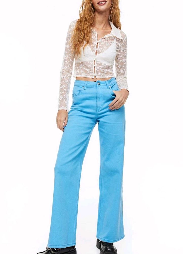H&amp;M  Sky blue jeans