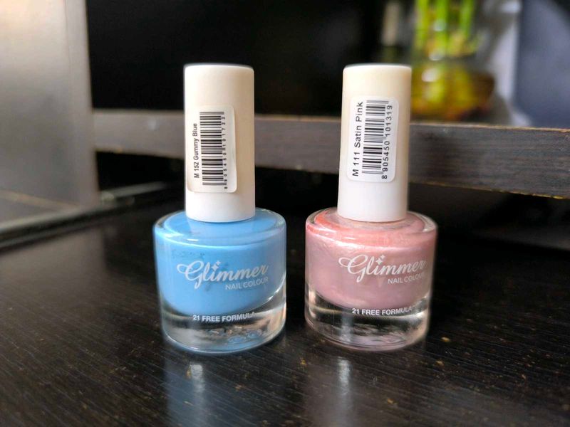 Glimmer Nail Polish Duo