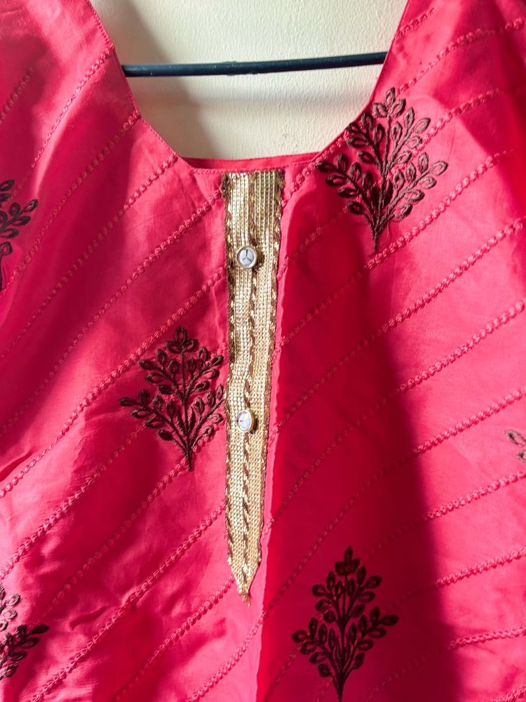 Elegant Pink Kurta