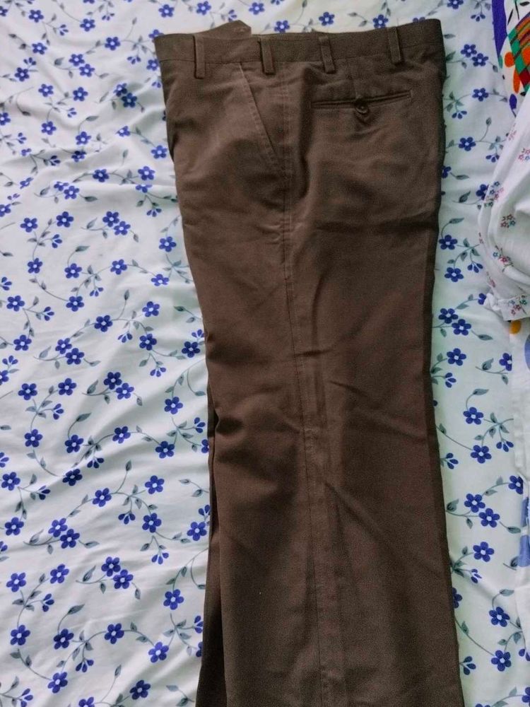 Brown Casual Trousers