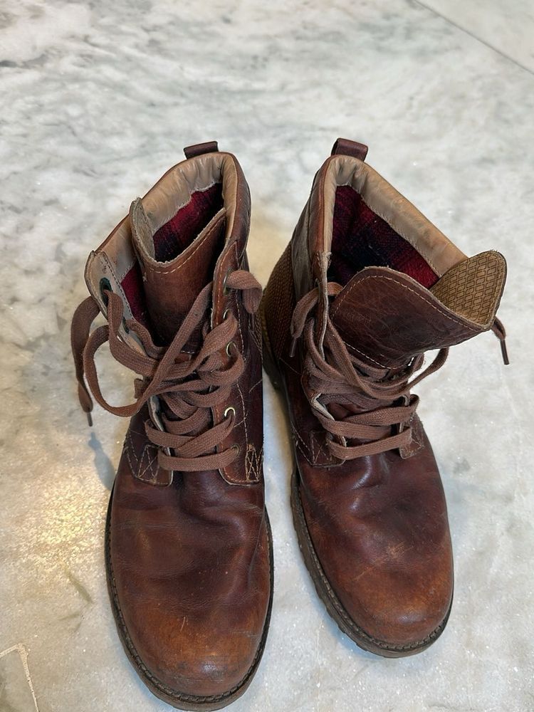 Leather Ankle Boots