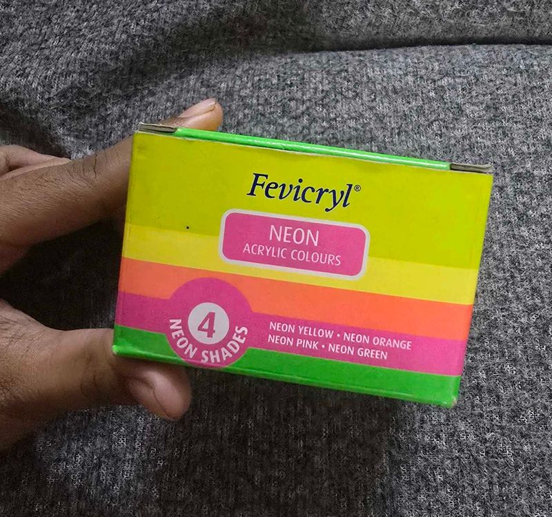 Fevicryl Neon Acrylic Colours