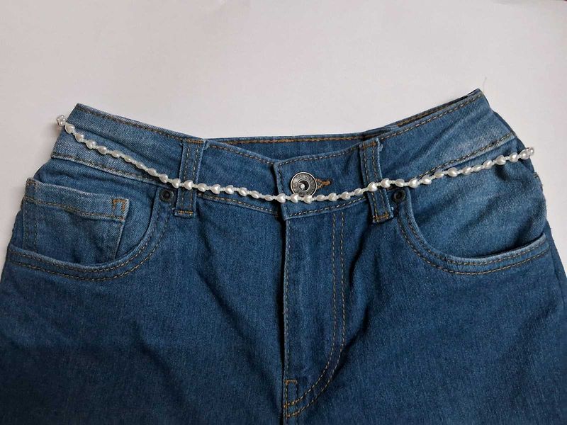 Handmade Hearts Beaded Jeans Chain /Handbag Charm