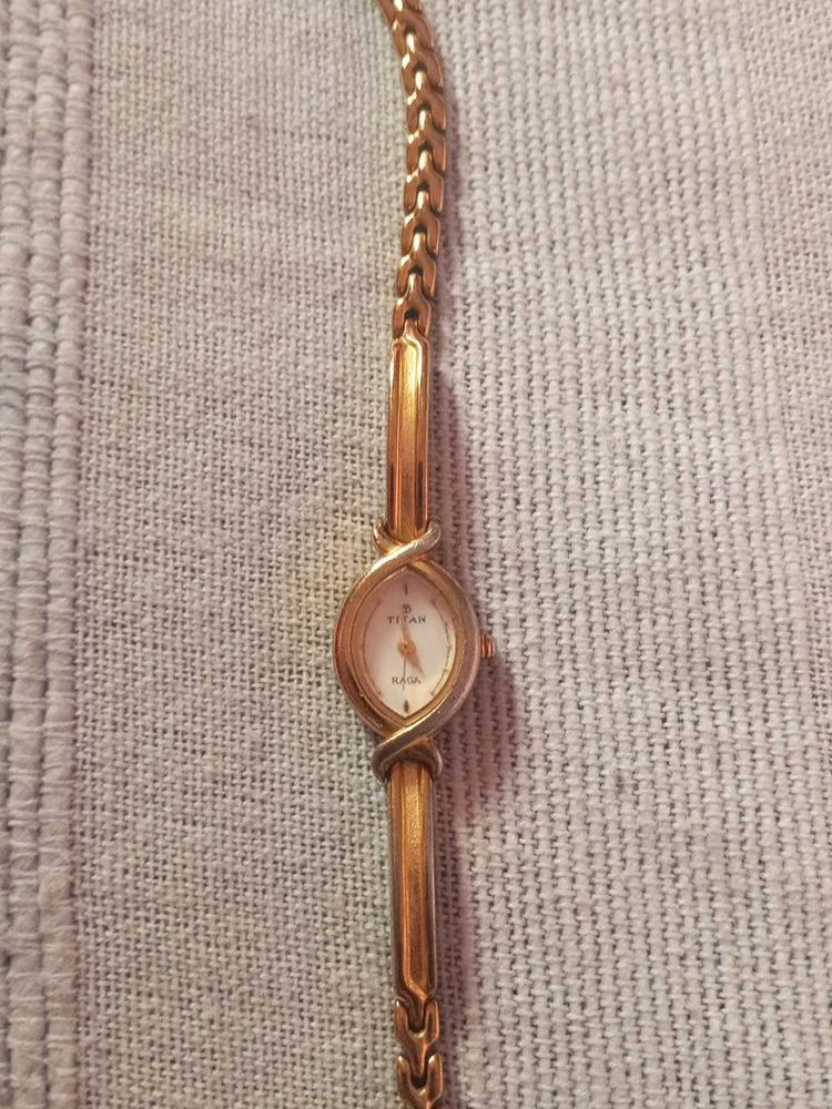 Titan Raga Orignal Gold-tone Women's Watch