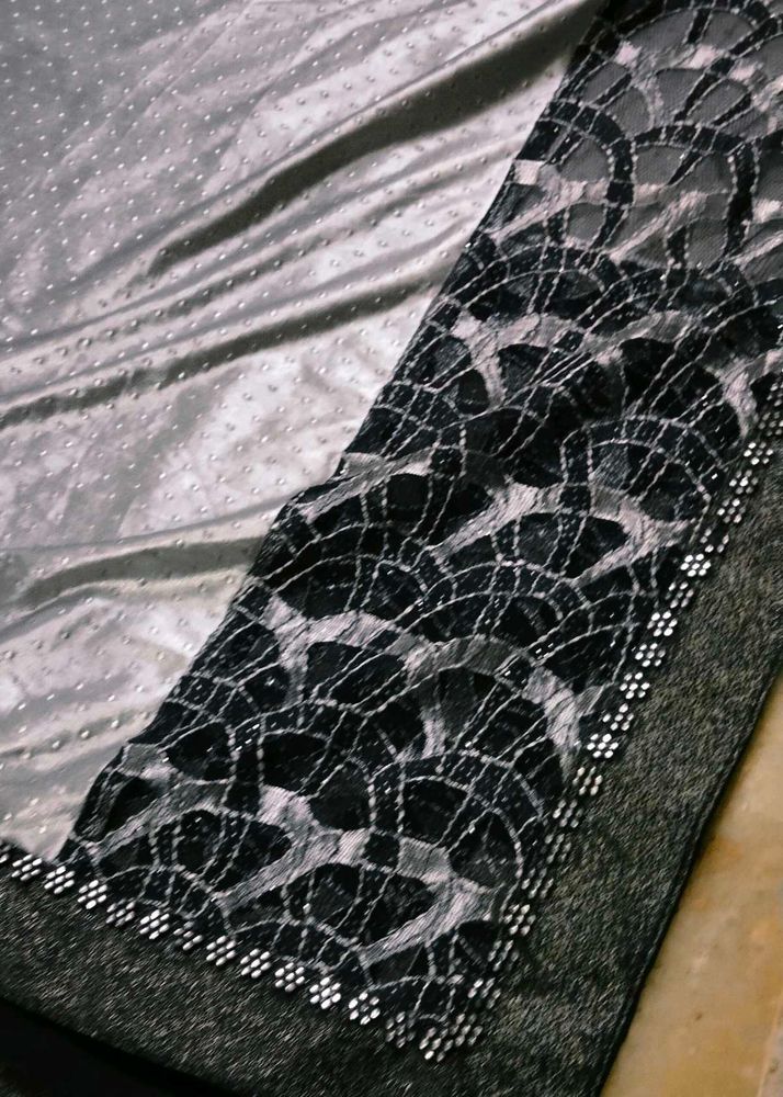 Elegant Black Lace Fabric