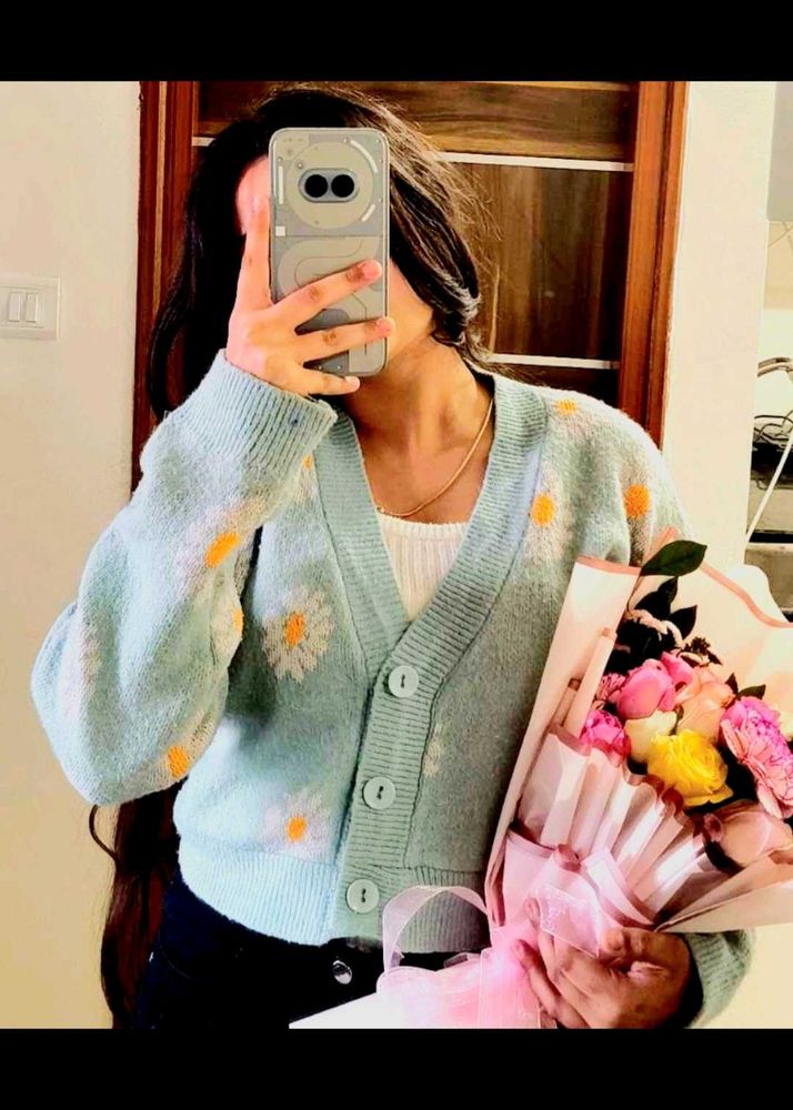 Daisy Knit Cardigan
