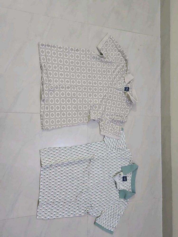 Patterned Polo Shirt Bundle