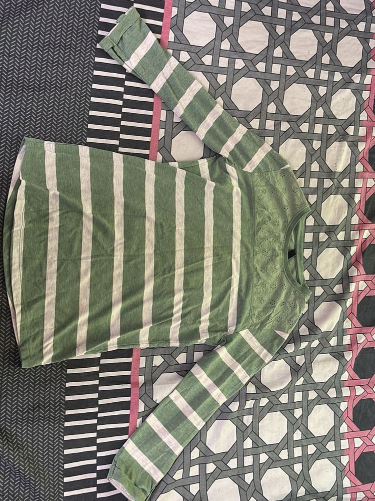 Green Top | Casual Wear