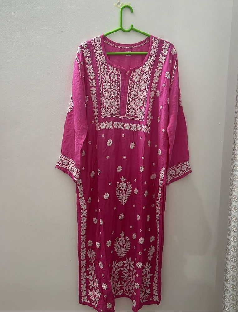 100% Pure Chikankari Kurta