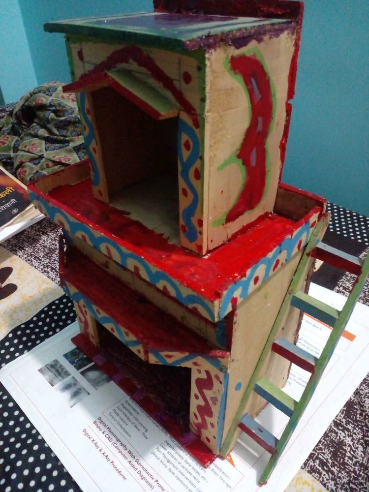 Wooden  Gharounda   Very Beautiful   Like  New