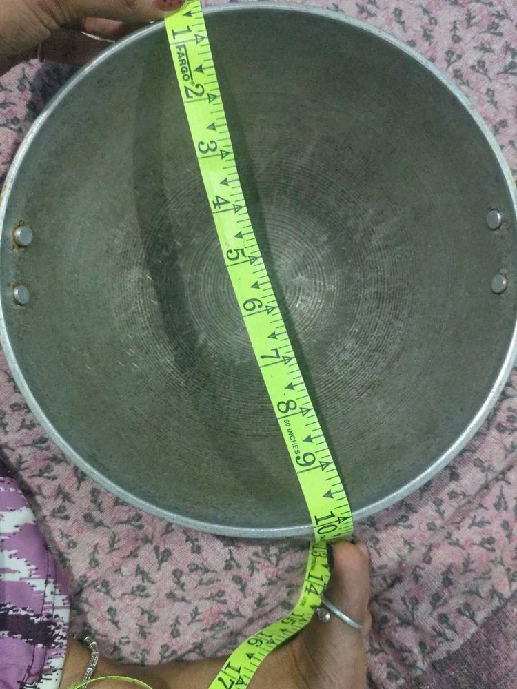 Pure Aluminium Kadai