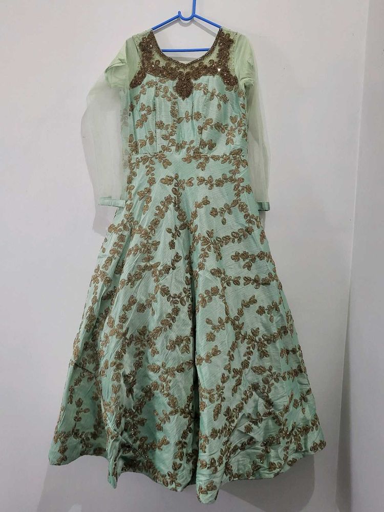 Embroidered Gown
