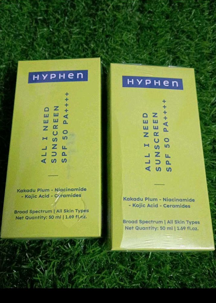 2 hyphen Sunscreen SPF 50