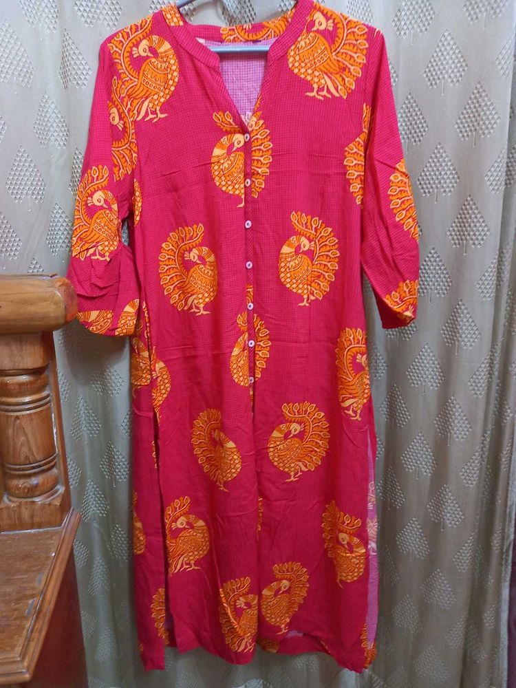 Magenta Kurta